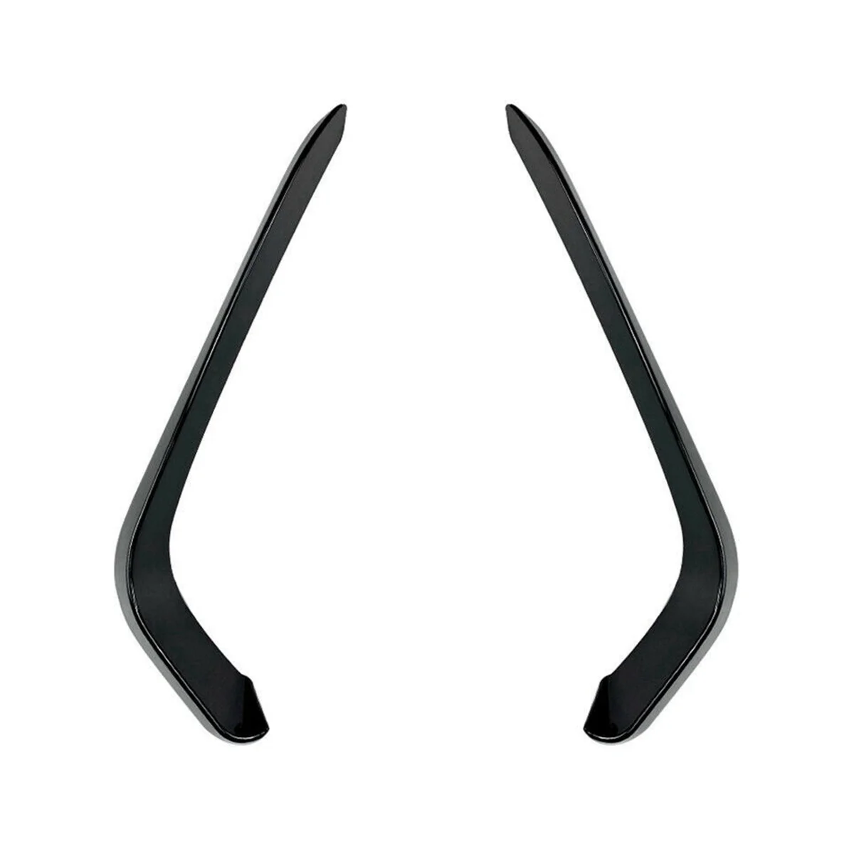 

Car Front Bumper Splitter Spoilers Canard Air Knife Surround Trim for B8 R Line 2016-2020 Gloss