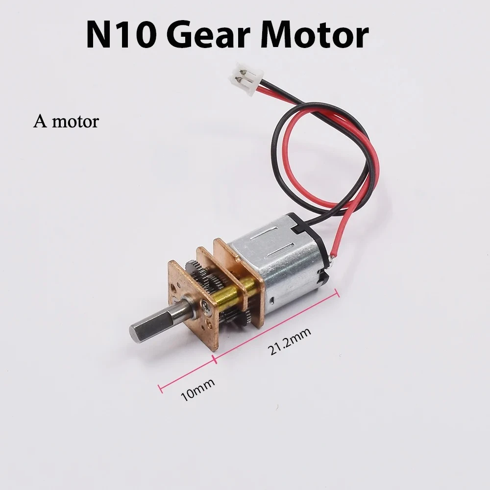 

Крошечный мини-10 мм * 12 мм N10, цельнометаллический мотор-редуктор, D-образный вал, 3 В-6 В постоянного тока, 3,7 В, 5 В, медленная скорость, большой крутящий момент для модели игрушки, электрический замок