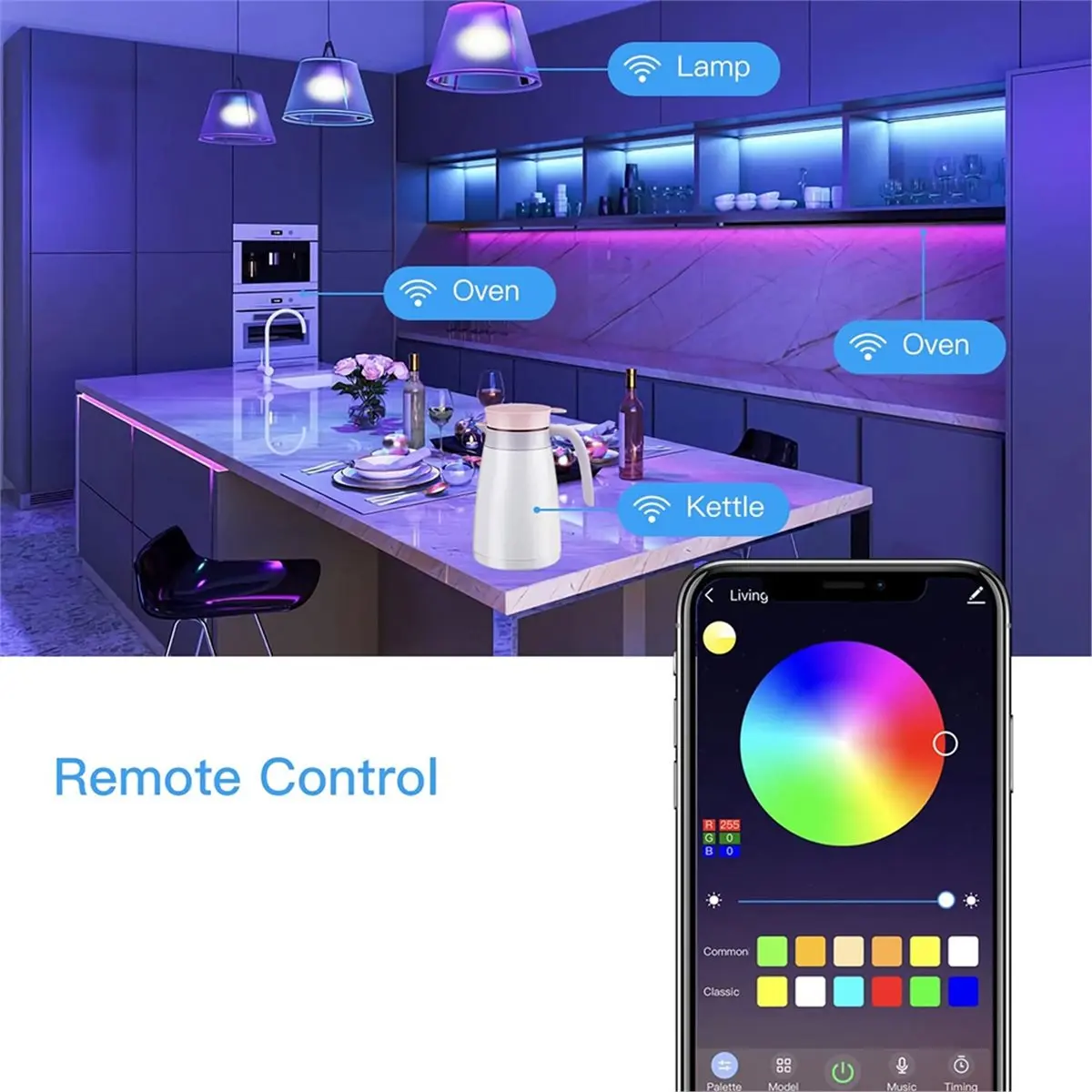 Фото Умная мини-розетка A08I, Wi-Fi-розетка для Apple HomeKit, Alexa и Google Assistant, сертифицирована MFi, без хаба, 2 штуки, американская вилка №5