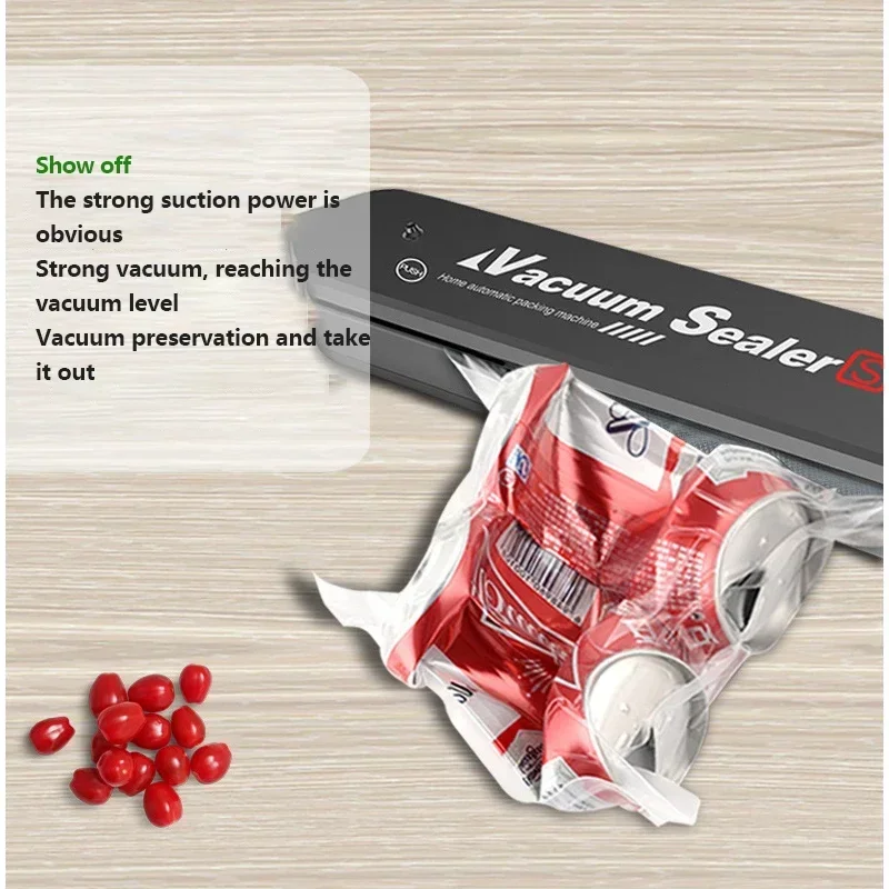 Food Storage Vacuum Sealing Machine Packaging Commercial Bag Machine90W