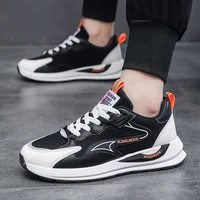 mens shoes new summer air mesh breathable sports running shoes fashion trendy student thick sole casual shoes mens sneakers