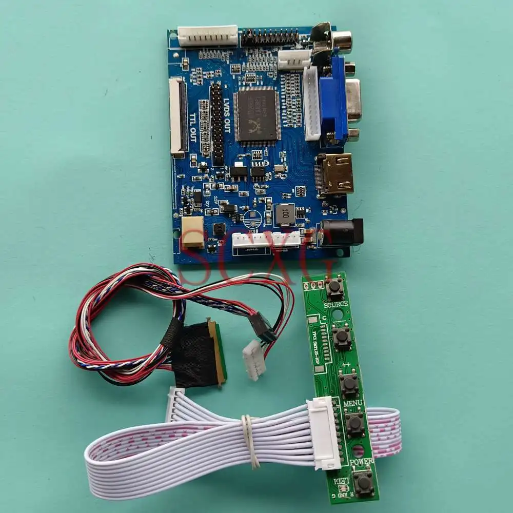 

Драйвер платы контроллера ЖК-дисплея Для LP156WH3-TLSA 2AV + VGA + HDMI-совместим с ноутбуком 1366*768 LVDS 40 контактов Комплект «сделай сам» 15,6"