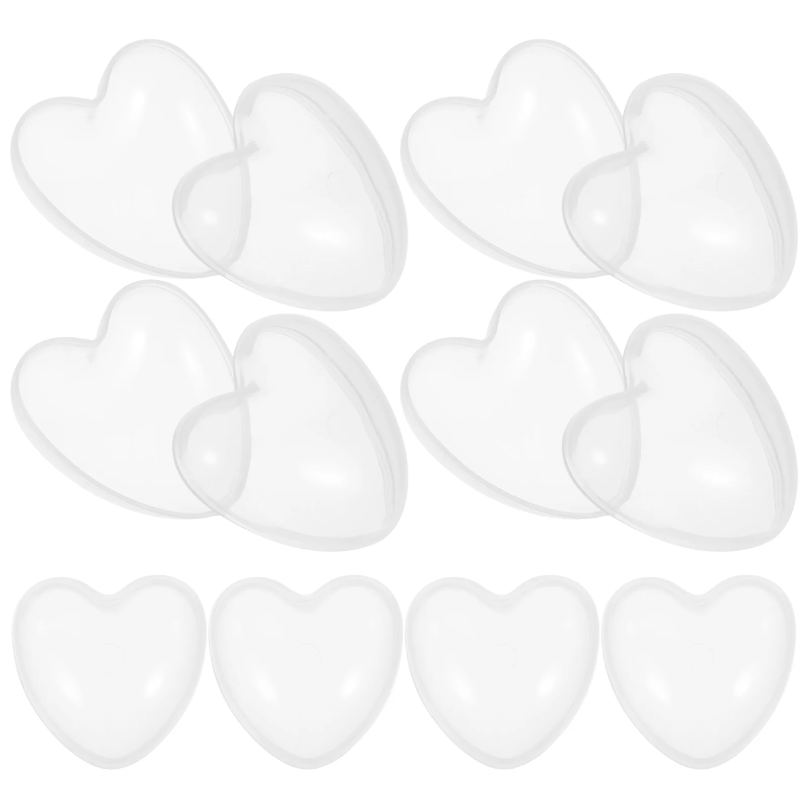 

8pcs Capsules Boxes Empty Special-shaped Plastic Capsules for Toys Gadgets Filling