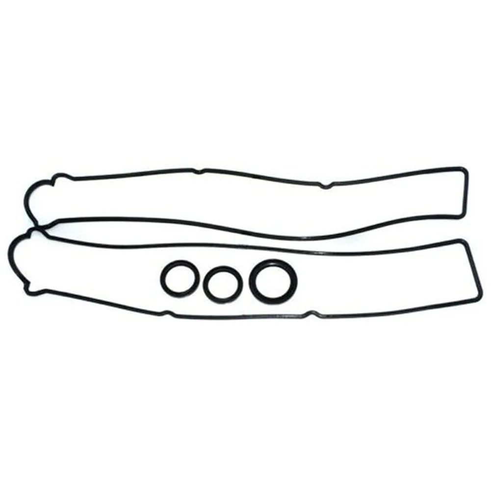 

New Durable Black Valve Cover Gasket With Crank And CAM Seals For Toyota For Lexus GS300 And IS300 Direct Replacement Cyl. Head