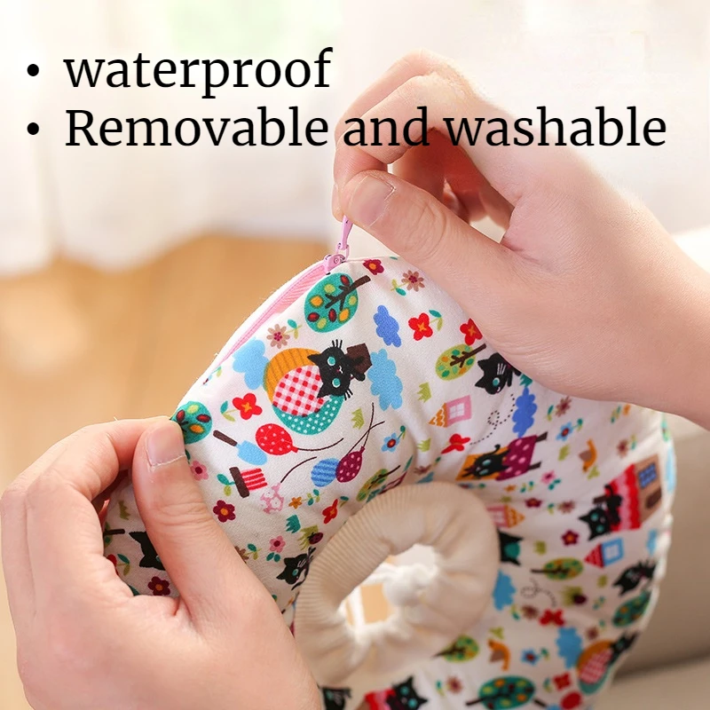 

Adjustable Cat Recovery Collar,After Surgery,Wound Healing Protective Cone Surgery Recovery Elizabethan Collars,Soft Cat Edge