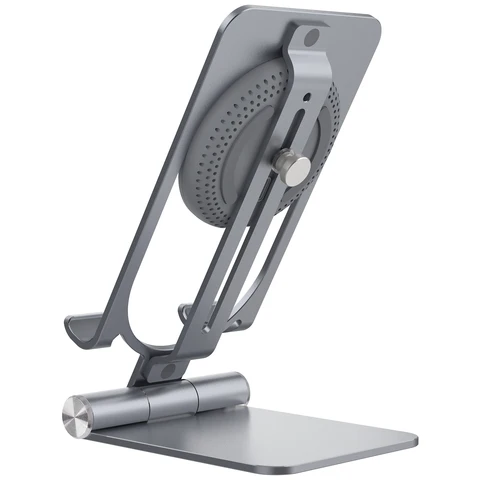 Мини-подставка для беспроводной магнитной зарядки Nillkin для быстрой зарядки iPhone, складная и портативная, совместимая с Samsung и Xiaomi