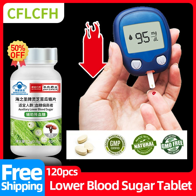 

Diabetes Tablets High Blood Sugar Glucose Treatment Diabetic Bitter Melon Extract Hyperglycemia Control Supplement CFDA Approve