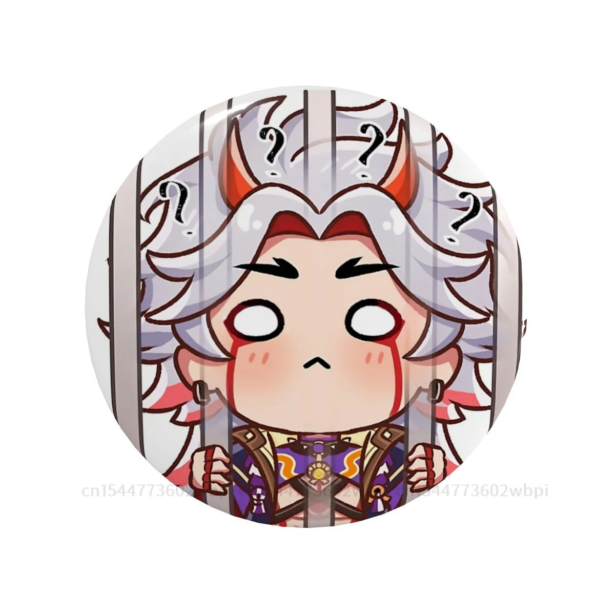 

Itto Badge Genshin Impact Game Metal Brooch Funny Soft Button Pin Lover Creative Gift Collar Decor Customizable