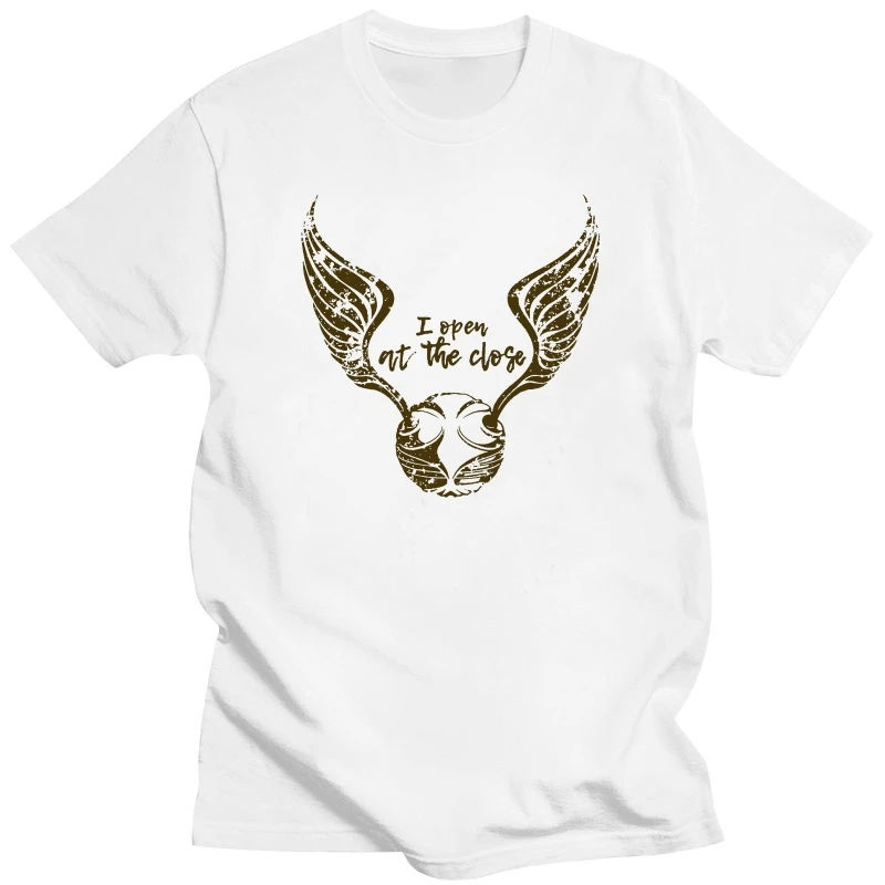 

Футболка с принтом «Золотой снитч» для взрослых, размеры, лето 2019, лидер продаж, хлопковые качественные брендовые крутые футболки, футболки с забавным принтом