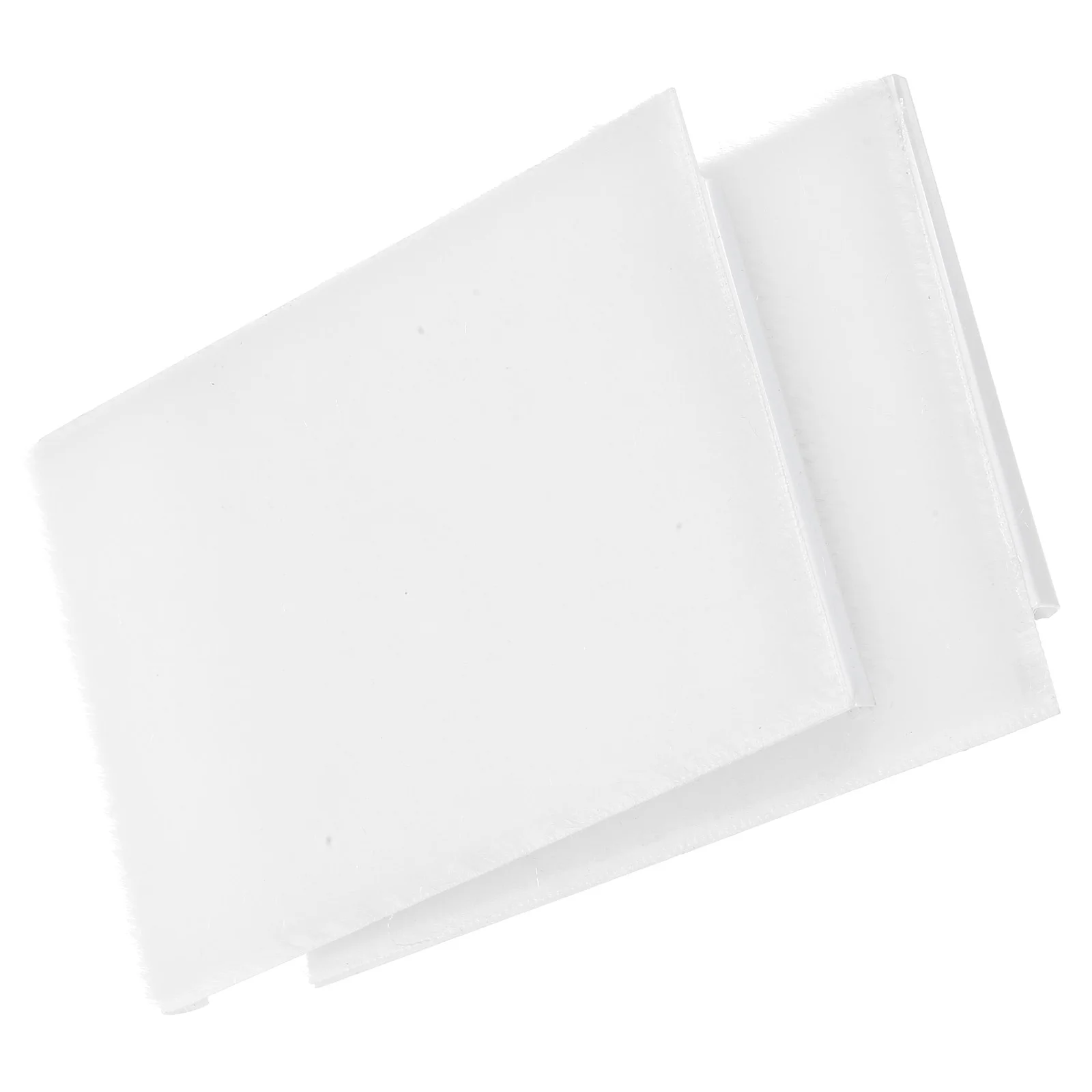 

2 Pcs Paint Pads for Deck Stain Trimmer Edge Painting Tool Flocking Edger Replacement