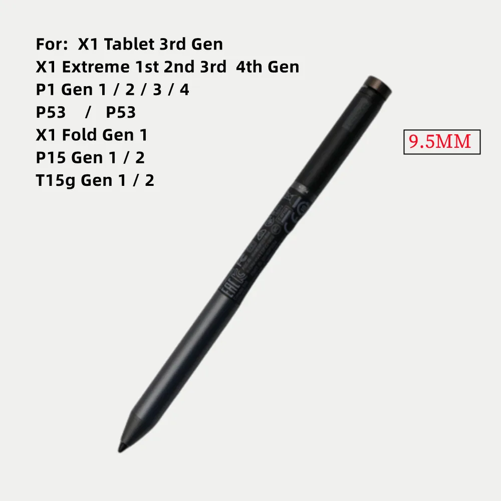 Original active Pen Pro, D9.5 For ThinkPad P52 P53 X1 Fold Gen1, P1 P15 T15g Gen 1 2 X1 Extreme 1st 2nd 3RD 4th GEN FRU 01FR714