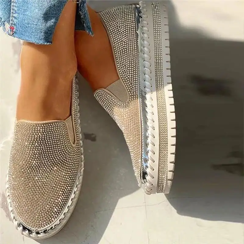 

Women's Shoes Flat Shoes Women's Fashion New Casual Drill Surface Simple Loafers shoes woman flats shoes