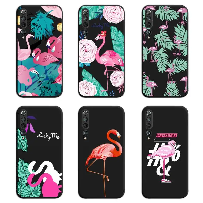 

Tropical Animal Flamingo Phone Case For Xiaomi Mi Note 10 Lite Mi 9T Pro xiaomi 10 CC9 9SE