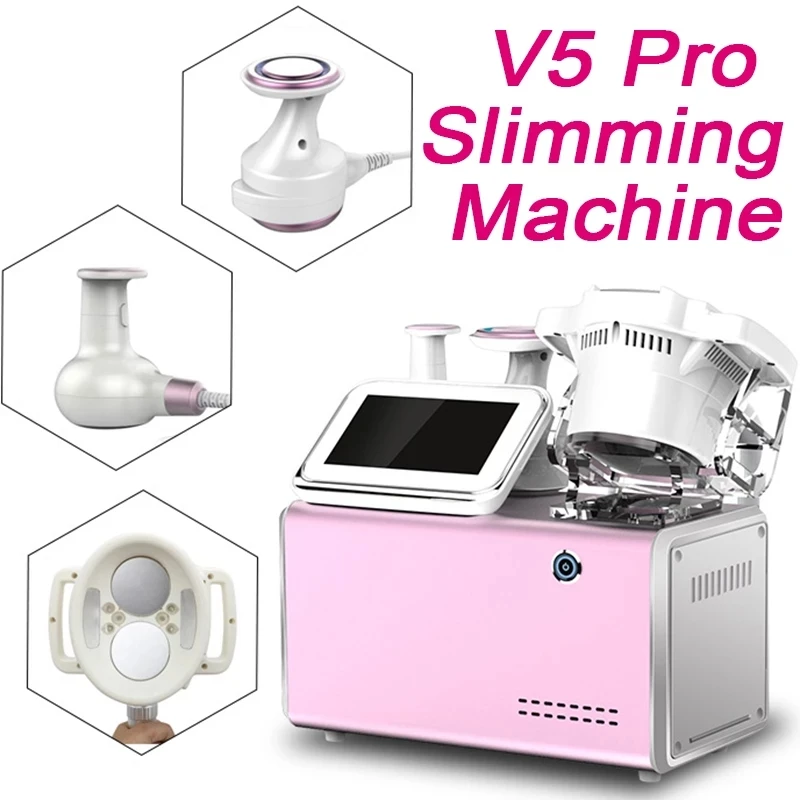 

Портативная вакуумная кавитационная Машина Velashape 5 Pro 3 в 1, устройство для сжигания жира, подтяжки кожи, потери веса