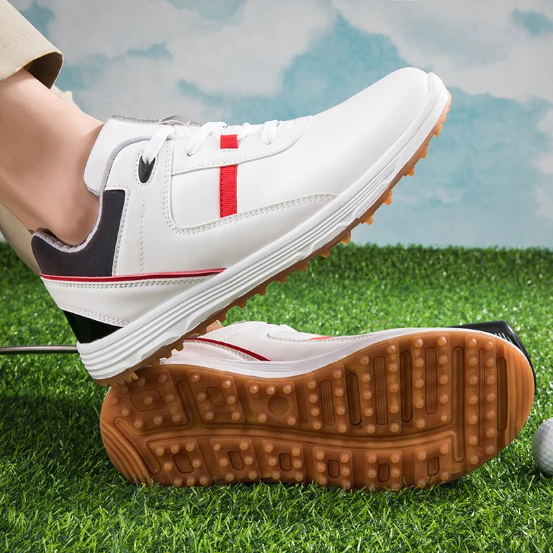 G981- Waterproof Men Golf Shoes Professional Lightweight Golfer Footwear Outdoor Golfing Sport Trainers Athletic Sneakers Brand