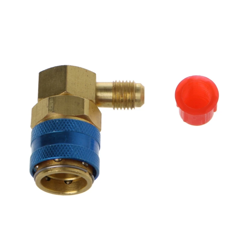 R134A Адаптер L Быстрое соединение Кондиционер Регулируемый коллектор охлаждающей