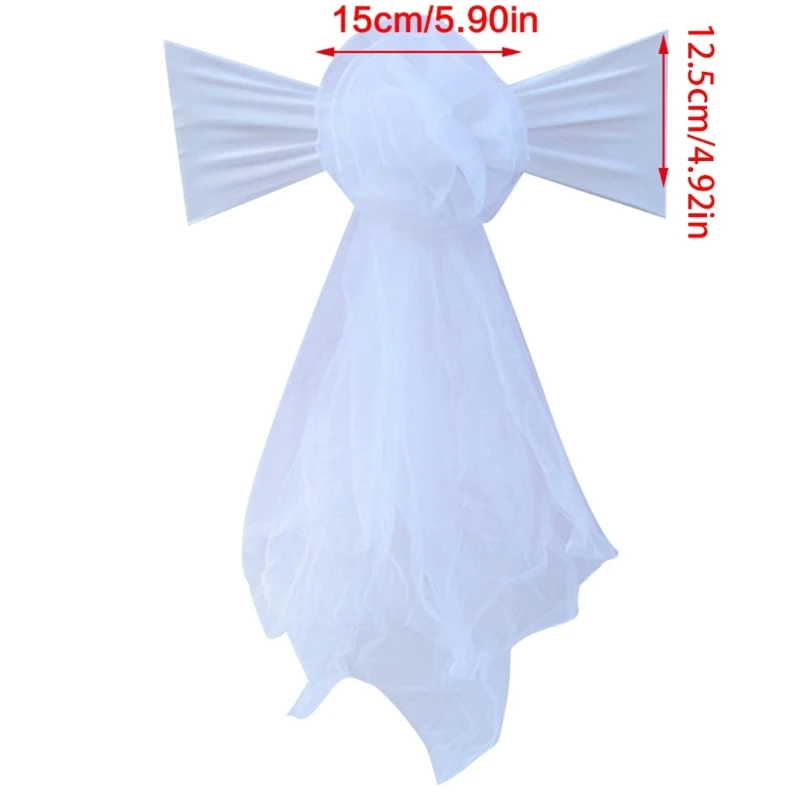 Чехол на стул спандекс пояс для стула банты эластичная лента особых случаев