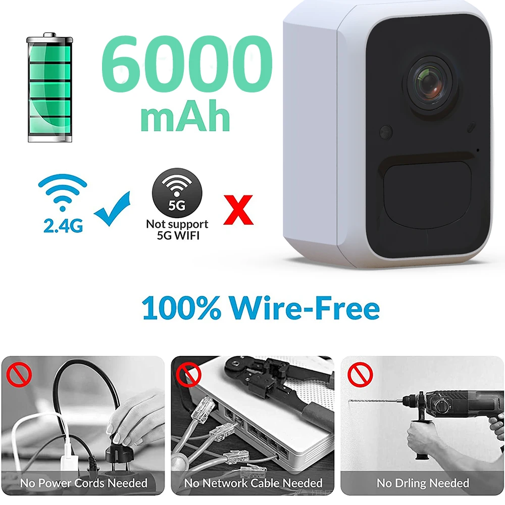 REHENT 1080 P аккумуляторная батарея солнечная сирена прожектор сигнализация