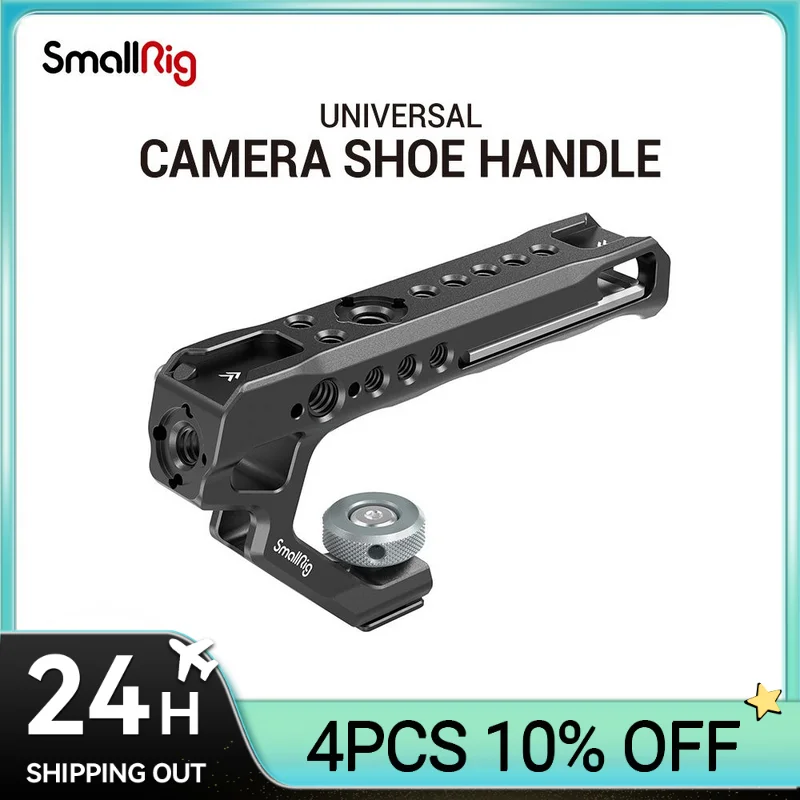 

SmallRig Quick Release Camera Shoe Handle Grip Can Use W/ SmallRig Z6 L Plate w/ ARRI Locating Hole DIY Camera Stabilizer 2094