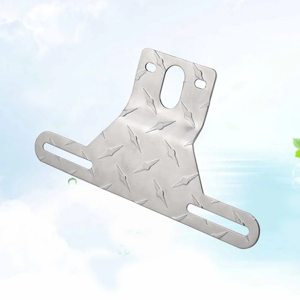 

Aluminum Car Trailer Truck License Plate Light Bracket Holder Mount Car Modified Accessory