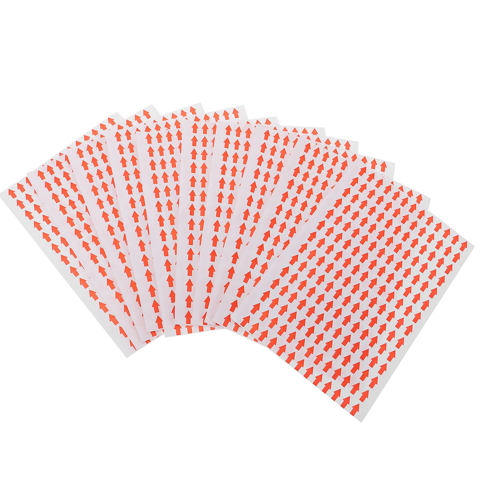 

Self Adhesive Red Sticker: 1000pcs Directional Sign Decal Removable Adhesive Label Decal Marking Tags for Factory