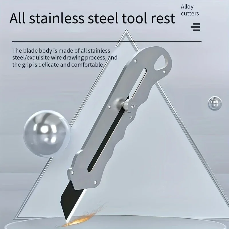 Новый универсальный нож из нержавеющей стали стальной держатель ножа для обоев