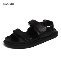 luxury designer ladies sandals new nylon buckle womens sandals leather fashion womens slippers ins hot style beach slippers