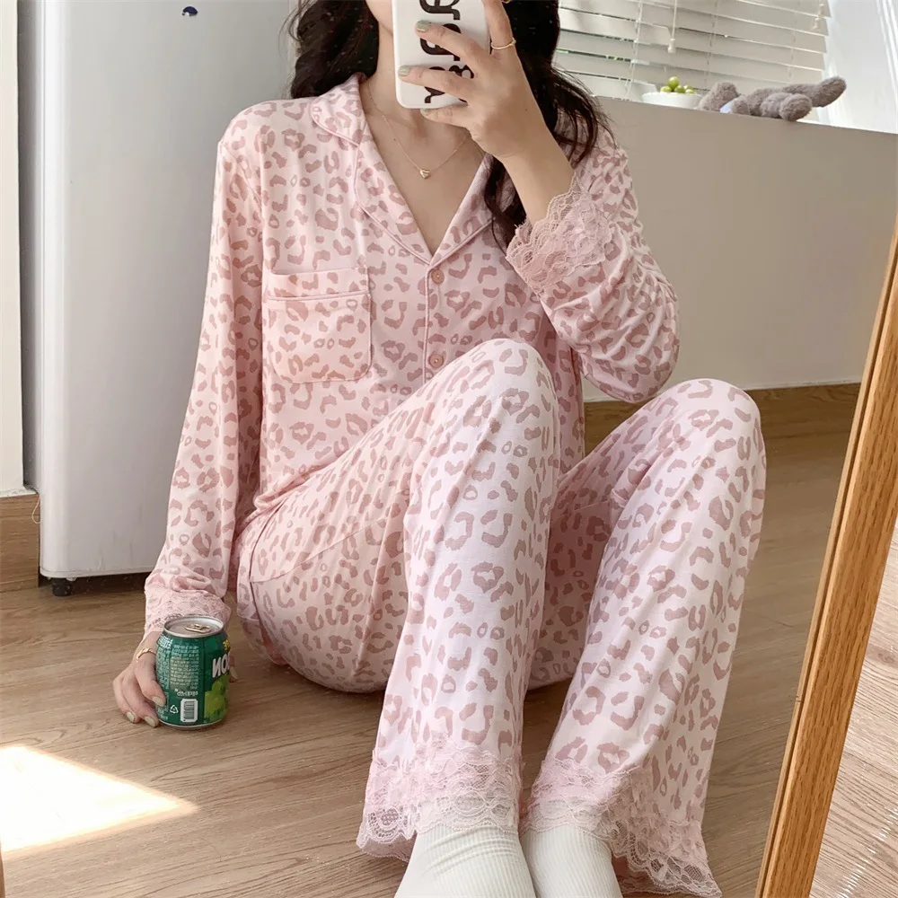 Пижама для беременных женщин одежда матерей грудного вскармливания Новинка