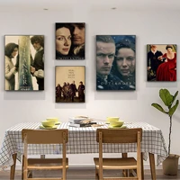 outlander tv series show good quality prints and posters for living room bar decoration vintage decorative painting