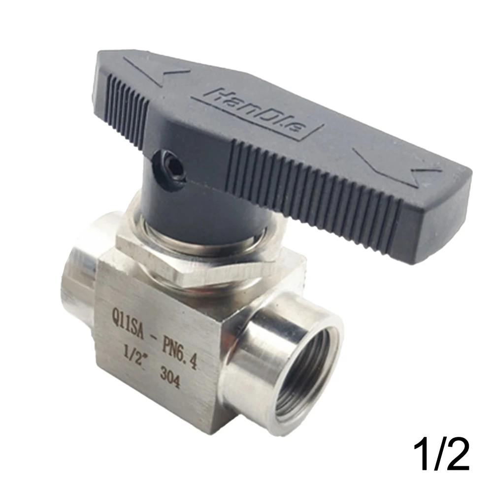 

Female Thread Ball Valve G1/4G3/8G1/2 304 Stainless Steel Internal Thread Shut Off Ball Valve Control Regulate Air Oil Water