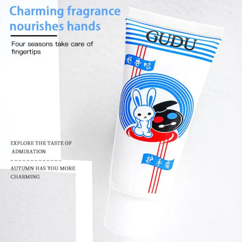 Flavored Lip Balm, Perfume Moisturizing Milk Flavor Hand Cream, Student Parity Moisturizing Hand Cream 40g