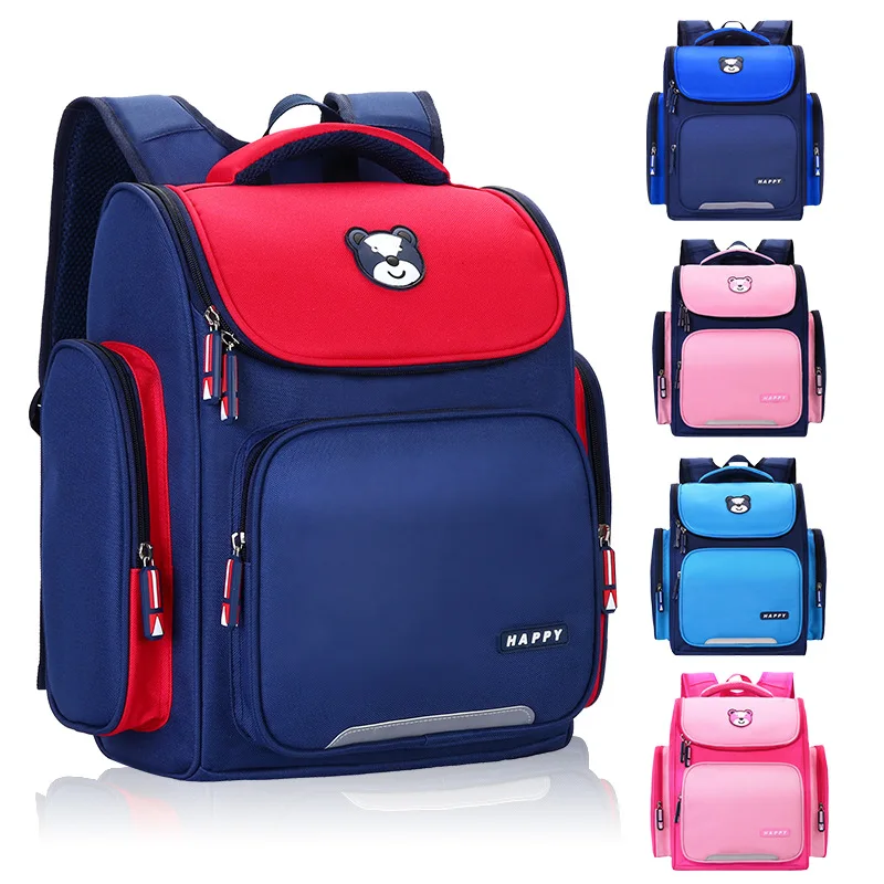 Children Primary Student School Bags 2022 New Cartoon Girl Boy Grades 1-6 Large Capacity Backpacks for Teenagers Travel Bags Hot