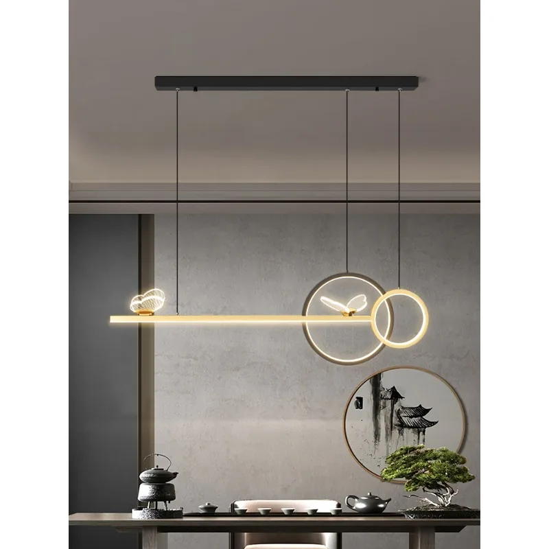 

Led Art Chandelier Pendant Lamp Light Room Decor Christmas Decoration Dining luxury modern minimalist table designer Nordic