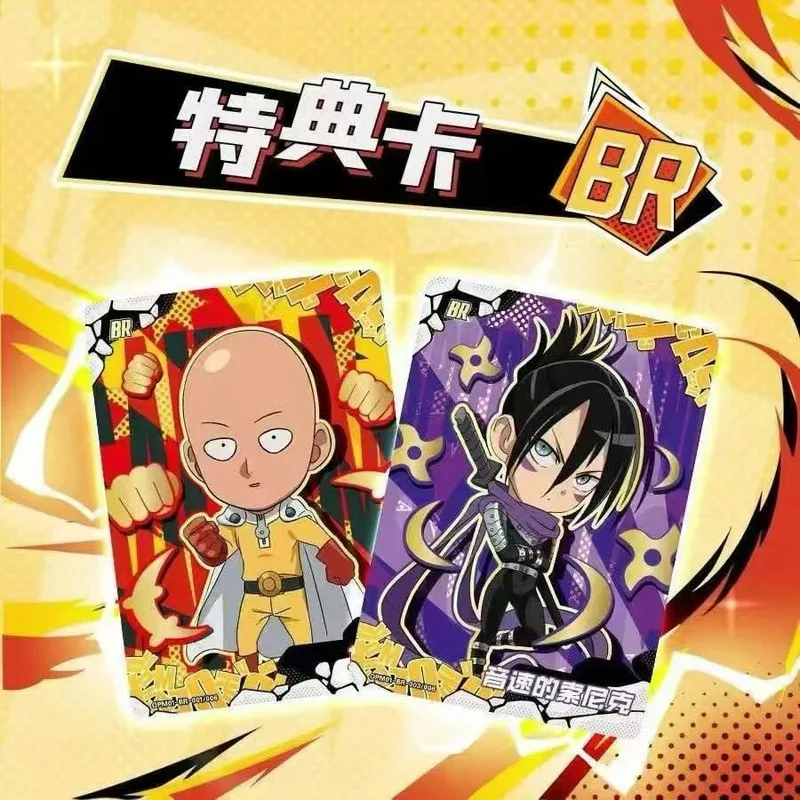 One Punch Man аниме слепая сумка боевая коллекция торговые карты официальные товары