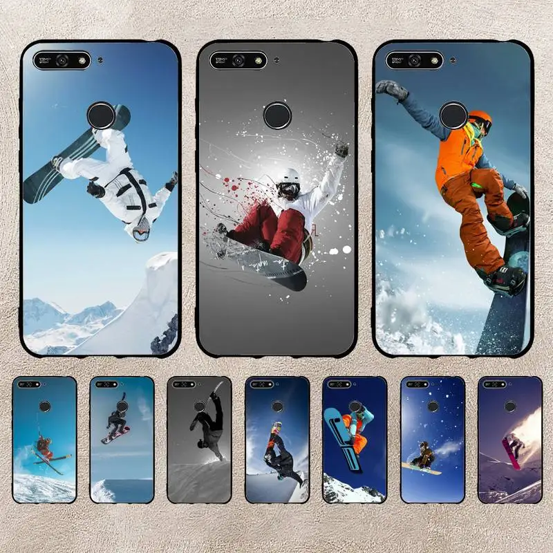 

Sports Snowboarding Phone Case For Xiaomi 11 10 12Spro A2 A2lite A1 9 9SE 8Lite 8explorer F1 Poco 12S Ultra Cove