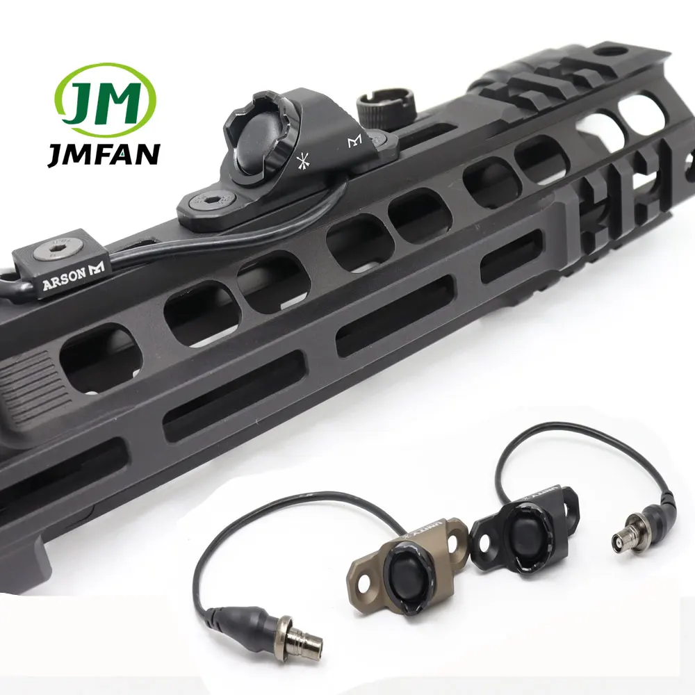 

Sotac Tactical Hot Button Pressure Remote Switch 20mm Picatinny Rail For M600 M300 Flashlight Airsoft Gun Weaponlight Swicth