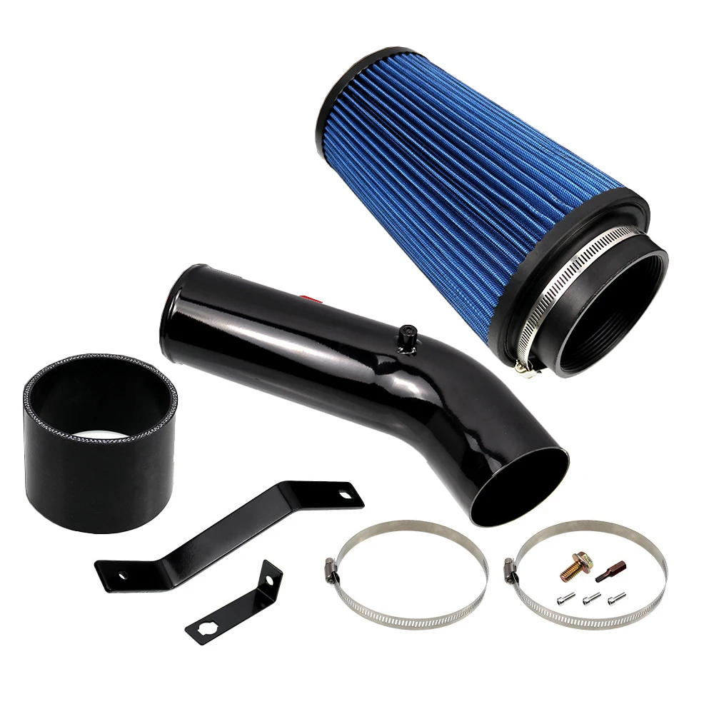 Алюминиевый автомобильный комплект воздухозаборной трубы холодного воздуха для