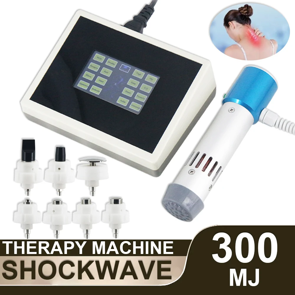 300MJ машина для ударно-волновой терапии подошвенный фасциит облегчение боли