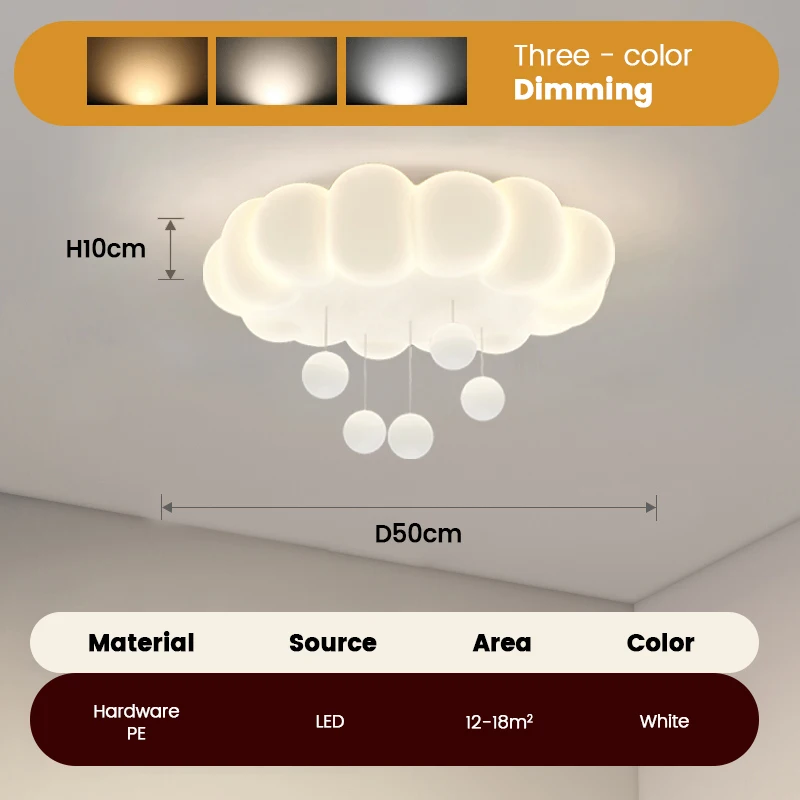 

Современный дизайн белых облаков, светодиодный потолочный светильник, акриловый шар для детской комнаты, спальни, люстра, домашний декор, художественный светильник для дома