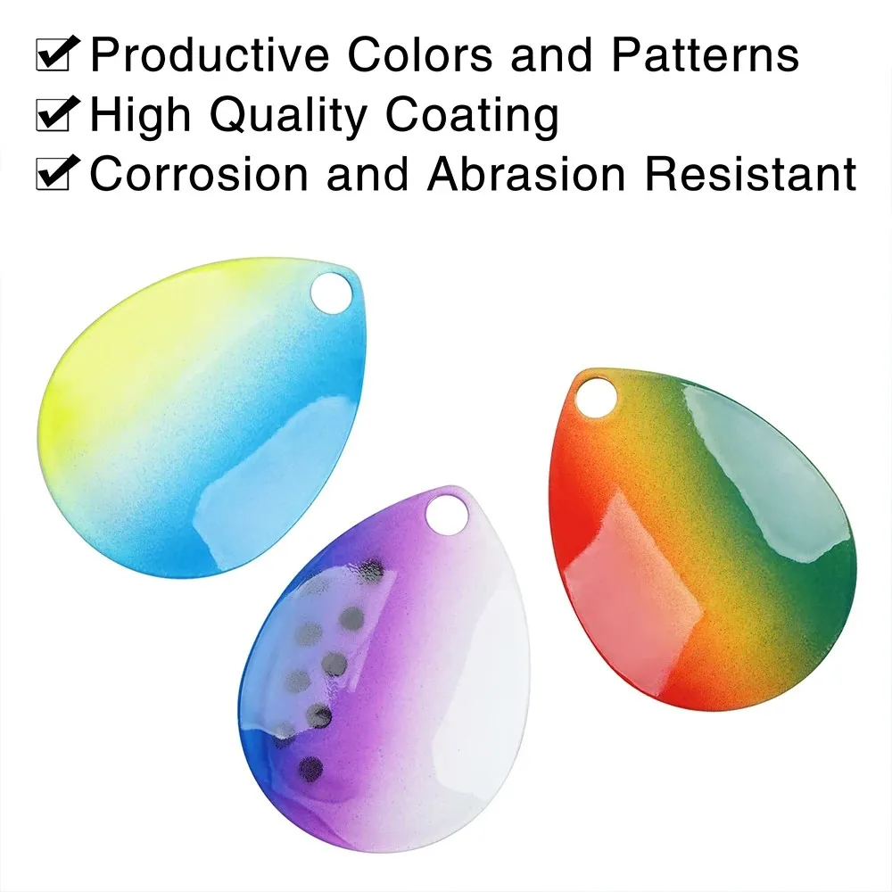 41 шт. вращающийся Спиннер Набор для изготовления рыболовной приманки лезвия