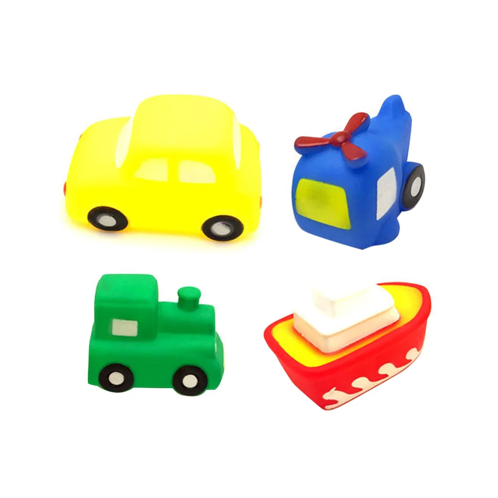 

4 PC Toys Infants Vehicle Models Sounding Floating Baby Summer Watering Interactive