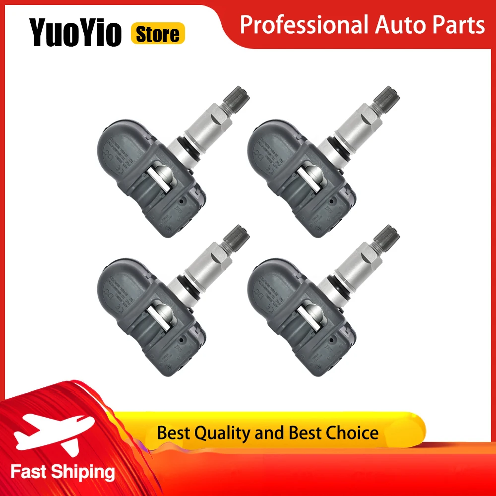 

YuoYio New 4Pcs TPMS Tire Pressure Sensor 56029400AE 56029400AC For Chrysler 300 Dodge Charger SRT Magnum Viper Challenger