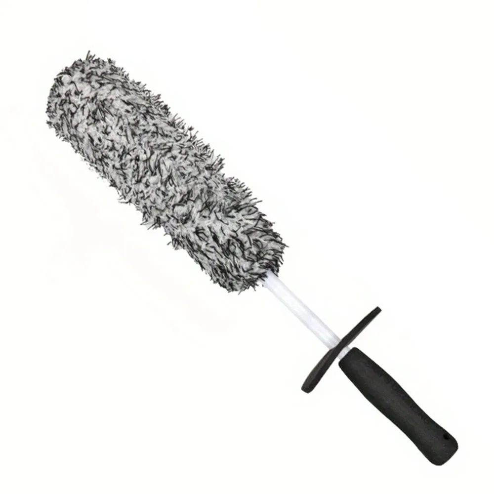 

Щетка Для Чистки Колесных Дисков Из Микрофибры (1 Шт.) С Нескользящей Ручкой Для Легкой Очистки Дисков, Спиц И Ободов