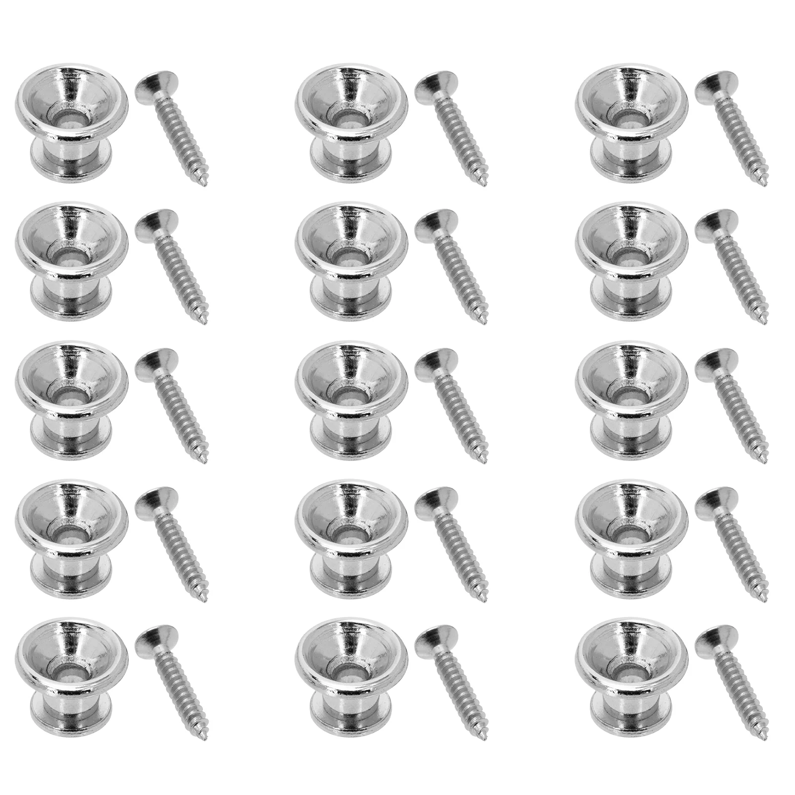 

Guitar Strap Lock Buttons Locks Metal Ukulele Retainers Electric Skid Anti Belt Safetyacousticaccessories