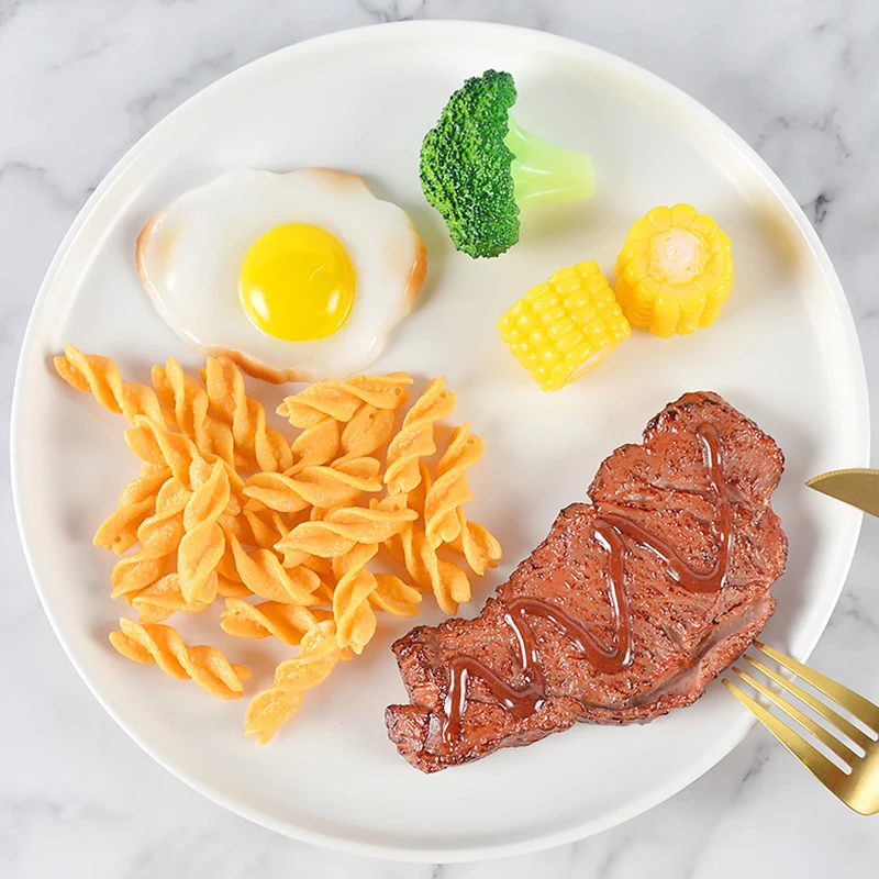 

Имитация еды, стейк, яичница, спагетти, модель ресторана, Западная еда, декоративный реквизит, детские игрушки для игр, реквизит для фотосъем...