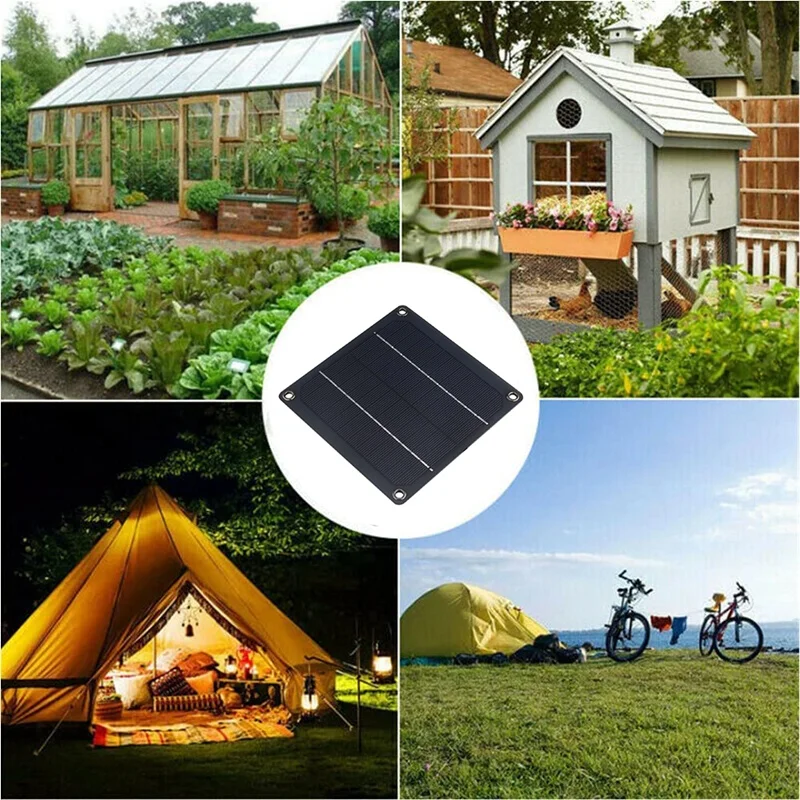 Уличный Портативный высокоскоростной вытяжной вентилятор на солнечной батарее