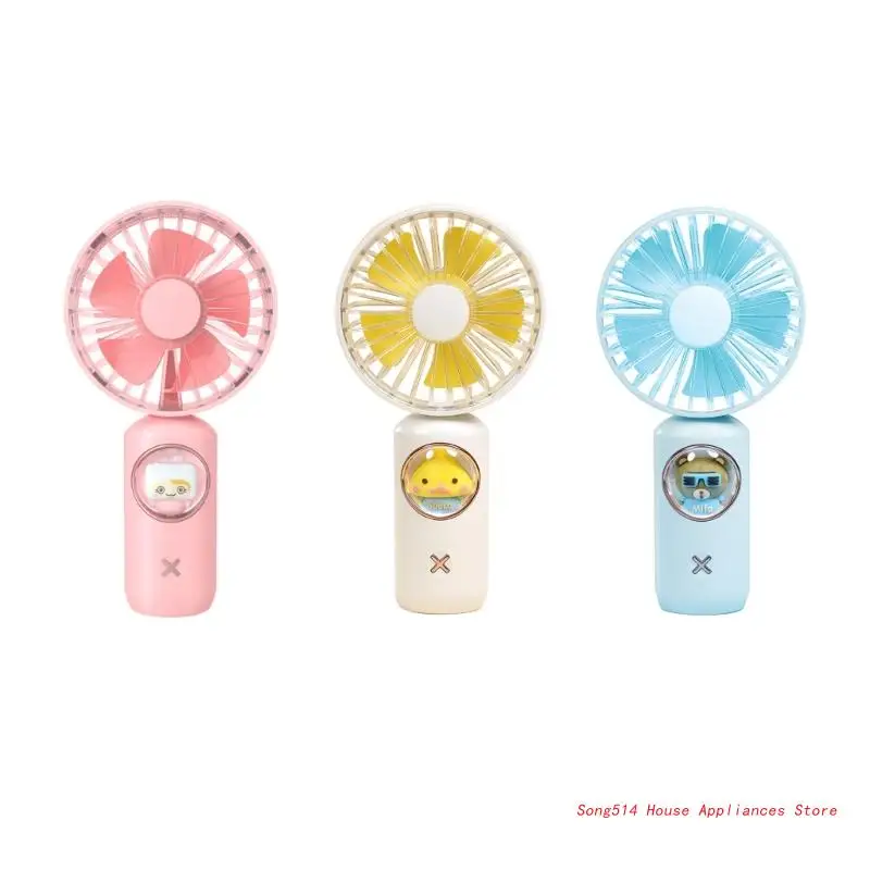 

Удобный портативный милый маленький вентилятор охлаждения маленький ручной вентилятор для студентов 95AC