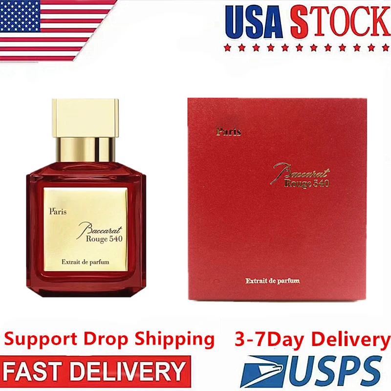 

Free Shipping To The US In 3-7 Days Baccarat Rouge 540 Extrait Perfume Luxury Woman Perfume Cologne