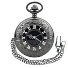 Часы в стиле ретро 2021, Простые Романтические карманные часы без пряжки, карманные часы с ручным заводом из сплава, круглые модные Универсальные