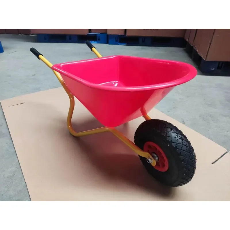 Фото Детская тачка KID Wheelbarrow WB0100, заводская поставка, грузоподъемность 10 кг, колесная тачка №3